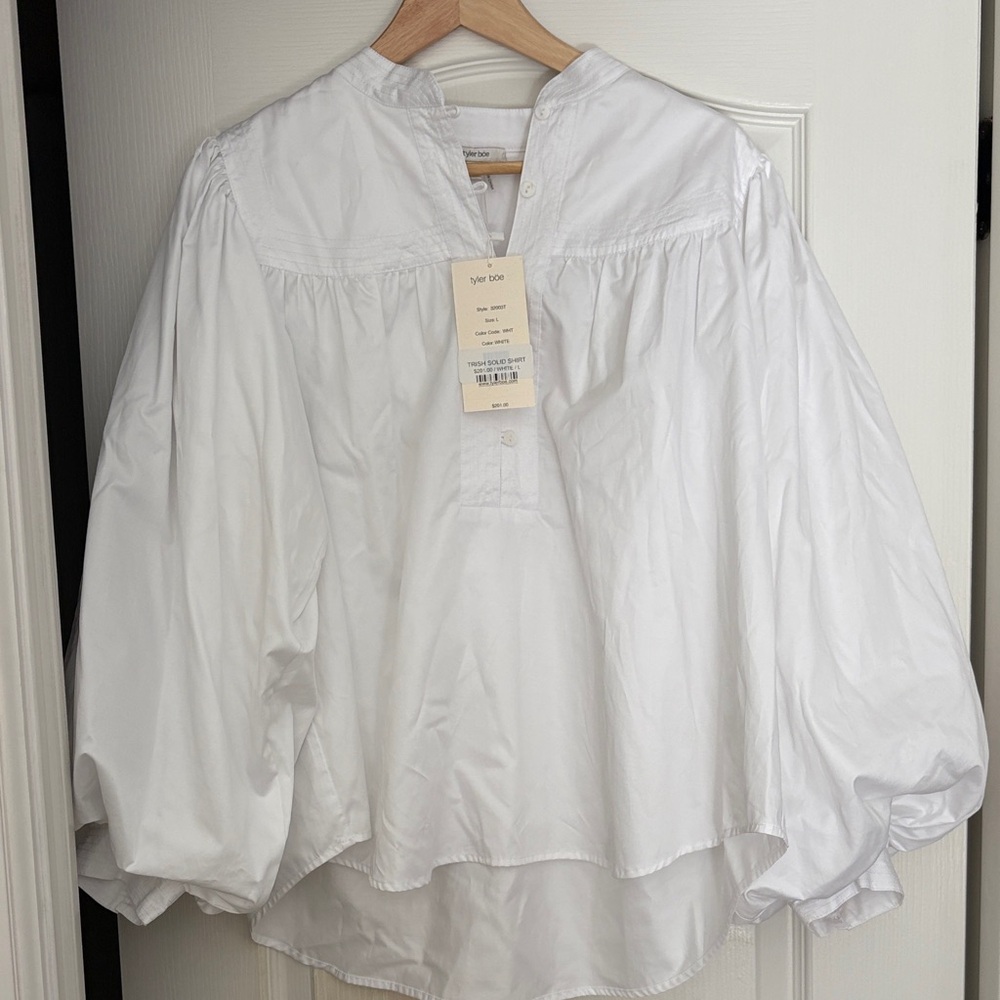 NWT Tyler Boe Trish blouse, large